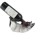 thumbnail image 3 of DWK Siamese Cat Wine Bottle Holder - 9", 3 of 6