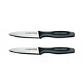 thumbnail image 1 of Dexter Russell V105SC-2PCP 3 1/2" Paring Knife Set w/ Soft Rubber Handle, High Carbon Steel, 1 of 2
