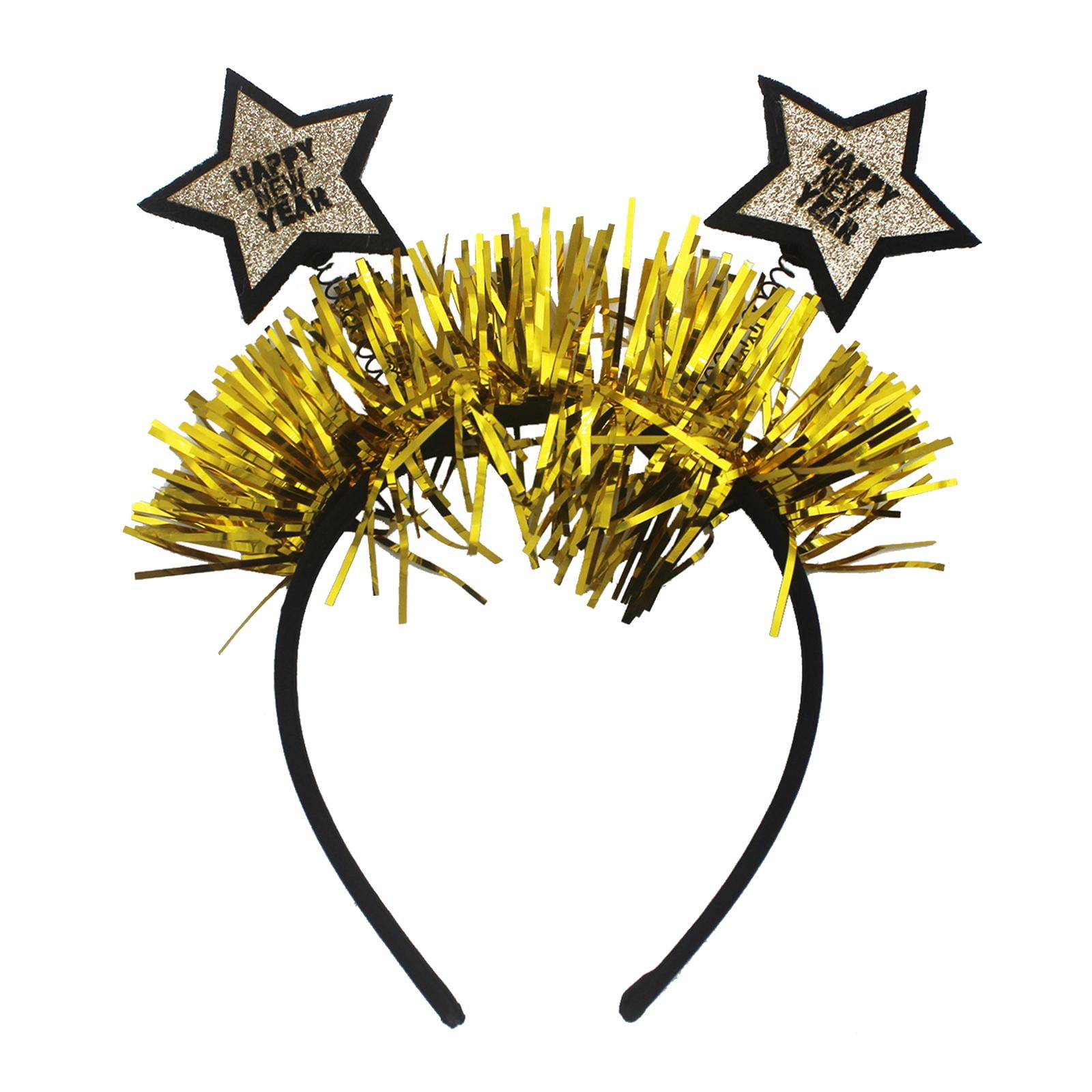 Diadema Con Purpurina De Fieltro De árbol De Navidad Dorado De Año Nuevo De Gama Alta Para Fiesta De Vacaciones, Accesorio De Disfraz De Reunión Anual