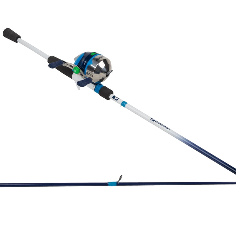 Blue Briyo Ste Carded Spincast Combo Set 2PC-Pan Fishing Rod