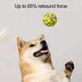 thumbnail image 4 of CBFFDC One-hand Throw Dog Toy High Elastic Dog Ball Toy Bite Resistant Anxiety Relief with Unique 3D Protrusions Interactive Pet, 4 of 7