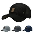 thumbnail image 4 of Zszcpp Summer Hats For Men 2025 Baseball Hats Trendy Mesh Breathable Going Out Sun Protection Classic Design Caps, 4 of 4