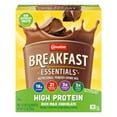thumbnail image 2 of Carnation Breakfast Essentials Powder High Protein Nutritional Shake Drink Mix Packets, Rich Milk Chocolate, 10 Count, 2 of 5