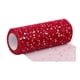 thumbnail image 1 of Jikaix 1 Rollo de Adorno de Purpurina Rollo de Tul Sin Olor Red Hilado Decoraciones de Guirnalda Cinta Transparente para Interiores, 1 of 5