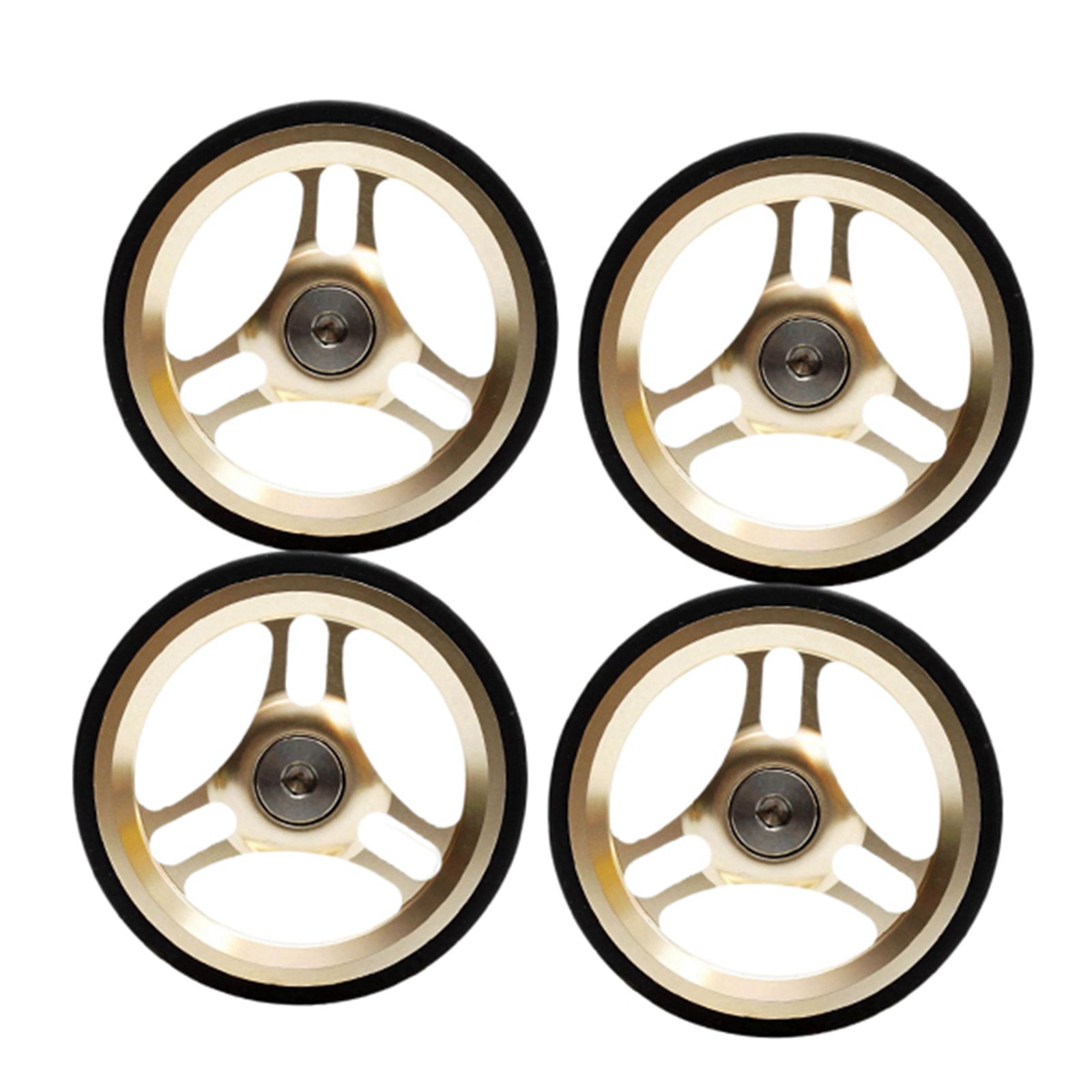 2Pieces Ultralight Easy Wheels for Cycling Fits EZ Wheels for Cycle