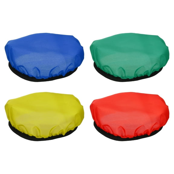 Uxcell 7" 18cm Soft Diffuser Lamp Cover Cloth Light Diffuser Strobe Reflector Lamp Sock Multicolor 4 Pack
