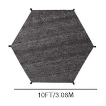 Mlkoz Home Decor Clearance, Trampoline Sun Shade Cover 8ft 10ft 12ft 14ft Sun-Protection Trampolines Antis Trampoline Cover Accessories For Outdoor Backyard Playground, Women Gifts