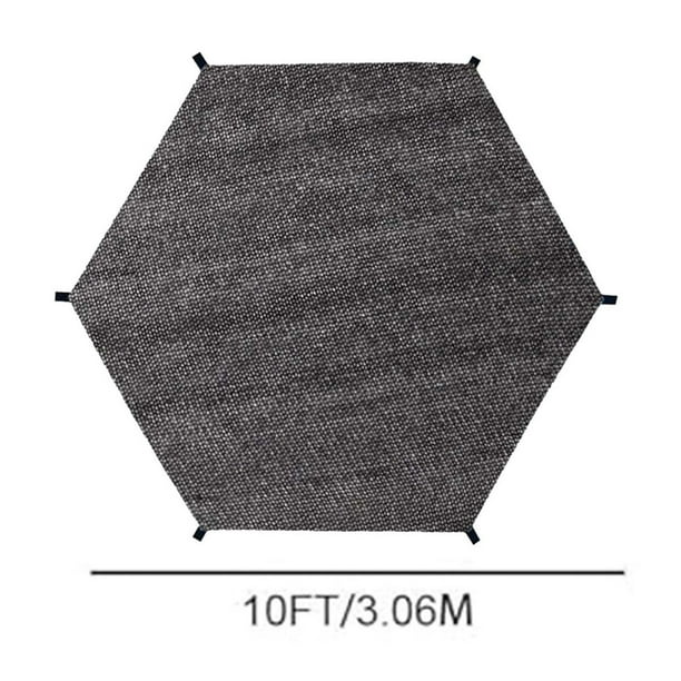 Cubierta parasol para trampolín Lisbinx de 2,4 m, 3,0 m, 3,6 m y 4,2 m | Tela antidesgarro con protección UV | Accesorio para patio trasero | Fácil instalación y diseño plegable