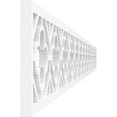 thumbnail image 3 of Ekena Millwork 46 3/8"W x 4"H x 3/8"T Hazelton Fretwork Moulding, Architectural Grade PVC, 3 of 13