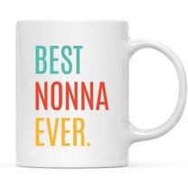 CTDream 11oz. Coffee Mug Birthday Gift, Best Nonna Ever, 1-Pack