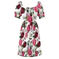 thumbnail image 6 of Floral Dream Sleeveless Dress Dress vintage Woman clothing elegant party dresses for women 2024, 6 of 7