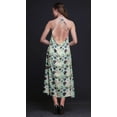 thumbnail image 4 of Bimba Floral Causal Long Backless Halter NeckÂ&nbsp;DressÂ&nbsp;Women Printed BeachÂ&nbsp;Dress-Medium, 4 of 6