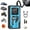 Blue, variant on Maircle Cordless Tire Inflator Portable Air Compressor, 150 PSI Air Pump for Car Tires, 8000mAh Tire Pump with Pressure Gauge, LED Light, Auto-shutoff for Bicycle Bikes Motorcycles Balls