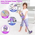 thumbnail image 3 of Aspirador de juguete de limpieza BLAXTEM 4 en 1 para niños con succión real, color morado, 3 of 6