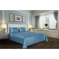 thumbnail image 3 of Parkdale 2-Pack Silky Soft Satin Pillow Cases with Hidden Zipper (Standard, Sky Blue), 3 of 4
