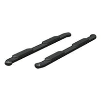 ARIES S229042 4-Inch Oval Black Steel Nerf Bars, Select Nissan Titan, XD