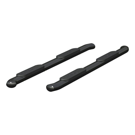 ARIES S229042 4-Inch Oval Black Steel Nerf Bars, Select Nissan Titan, XD