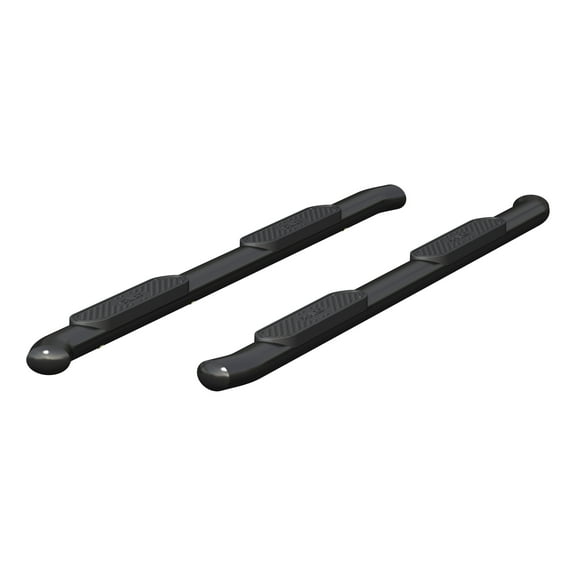 ARIES S229042 4-Inch Oval Black Steel Nerf Bars, Select Nissan Titan, XD