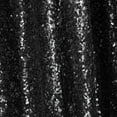 thumbnail image 2 of JYFLZQ Black Sequin Backdrop Curtain 8ft x 8ft Glitter Photo Booth Backdrops for Party, 2 of 6