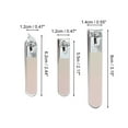 thumbnail image 4 of Unique Bargains Portable Mirror Light Nail Clipper Set Gradient Pink, 4 of 6