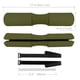 thumbnail image 2 of Cojin Protector Barra, Almohadilla de barra, Verde Olivo MDFitness Squat Hip Thrust Barbell Pad MDFitness Olimpico o Universal, 2 of 7