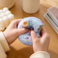 thumbnail image 5 of Squishy Hand Squeeze Decompression Fidget Toy, Anxiety Reducing Sensory Play Toy, Pocket‑sized Portable Toy for Boys Girls, Office Classroom Use and Holiday Present(Simulated Notch Tooth Mark Donut), 5 of 5