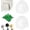 2 * White, variant on Luxe Hold No-drill Hooks, 2024 Upgraded Stainless Steel Waterproof Suction Cup Hooks, Suction Cup Hooks for Shower, Mirrors, Bathroom, Mounting on Glass Shower Doors, Hanging Towels