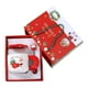 thumbnail image 3 of Juego de tazas de cerámica navideñas Macarena con tapa y cuchara caja de regalo, 3 of 8