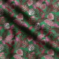 thumbnail image 1 of Soimoi Tropical Printed, Poly Canvas Fabric, Decor Sewing Fabric by The Yard 56 Inch Wide,Decorative Fabric for Curtains Tote Bags, Green, 1 of 5
