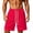 Red, variant on Hurxie Mens Athletic Shorts Running Shorts Quick Dry Workout Shorts 7"/ 9" Lightweight Gym Basketball Shorts Zipper Pockets Green,XS