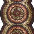 thumbnail image 6 of Park Designs Red Folk Art Braided Rug Runner 72''L, 6 of 6