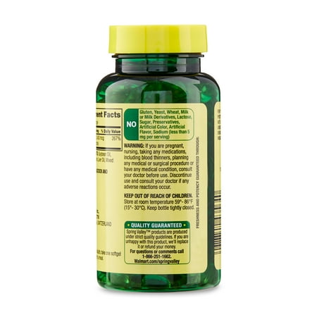 Spring Valley Vitamin A Soft gels, 2400 mcg, 250 Count