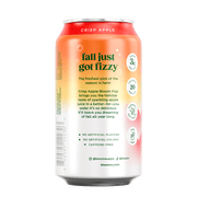 Bloom Nutrition Pop Crisp Apple Prebiotic Soda, 12 fl oz Can