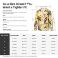 thumbnail image 5 of Pofeuu Beautiful Bright Birds And Flowers Print Sun Protection Outdoor Lightweight Full Zip UV Cooling Hoodie Long Sleeve Summer Clothing for Outdoor Hiking-XX-Large, 5 of 5