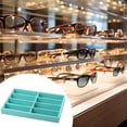 thumbnail image 6 of Eyewear Storage Container Sunglasses Organizer Jewelry Tray Velvet Fabric for Store Apartment Dresser, 6 of 9