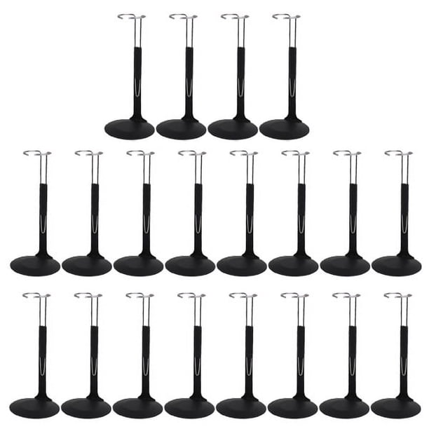 20 piezas de base de soporte de metal para figuras de acción de hombre de acción a escala 1:6.