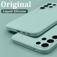 thumbnail image 3 of Liquid Silicone Case For Samsung Galaxy S22 S24 Ultra S23 S20 FE A52 A51 A53 A54 5G Coque Shockproof Soft Bumper Back Cover, 3 of 5