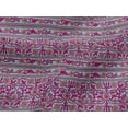 thumbnail image 4 of oneOone Viscose Jersey Fabric Leaves & Floral Block Printed Fabric 1 Yard 60 Inch Wide, 4 of 4