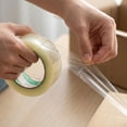 thumbnail image 5 of Clear Packing Tape, 1 Roll, 6" Width 1.8" Core 110" Length Heavy Duty, Transparent Sealing Tape For Shipping Boxes, Office & Home Use, 5 of 6