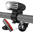 thumbnail image 1 of LED Bike Lights Set, USB Rechargeable Bicycle Cycling Headlight Bicycle Front Light Mountain Bike Light LED Flashlight with 4 Modes, 1 of 7