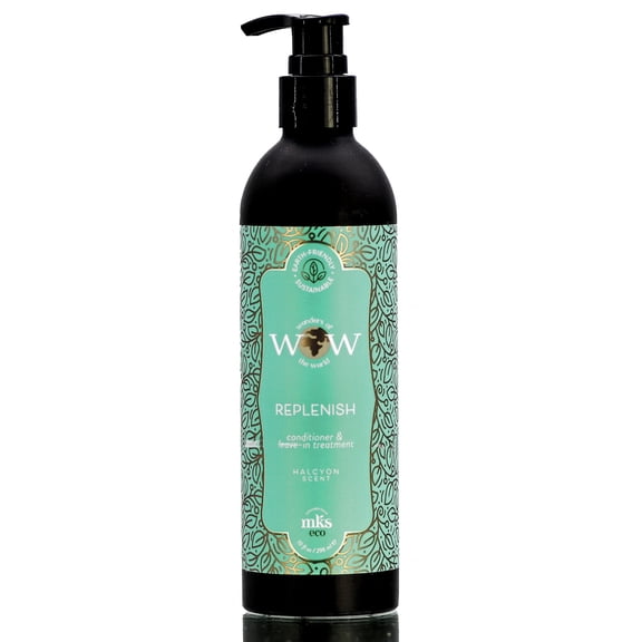Earthly Body MKS eco WOW Replenish Conditioner & Leave In Treatment - 10 oz