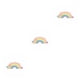 thumbnail image 1 of Inteprter Wall Sticker Cartoon Lace Rainbow Hand-Painted Home Background Self-adhesive Room Removable Wallpaper Beautify Decals Child Type1, 1 of 6