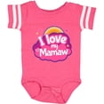 thumbnail image 3 of Inktastic I Love My Mamaw Grandchild Girls Baby Bodysuit, 3 of 5
