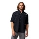 thumbnail image 4 of Camisa de pesca Columbia PFG Bahama II de manga larga negra para hombre, 4 of 5