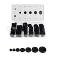 thumbnail image 2 of Car Power Wiring Gasket Assortment Kit 170Pcs Rubber Grommet Firewall Hole Plug, 2 of 9