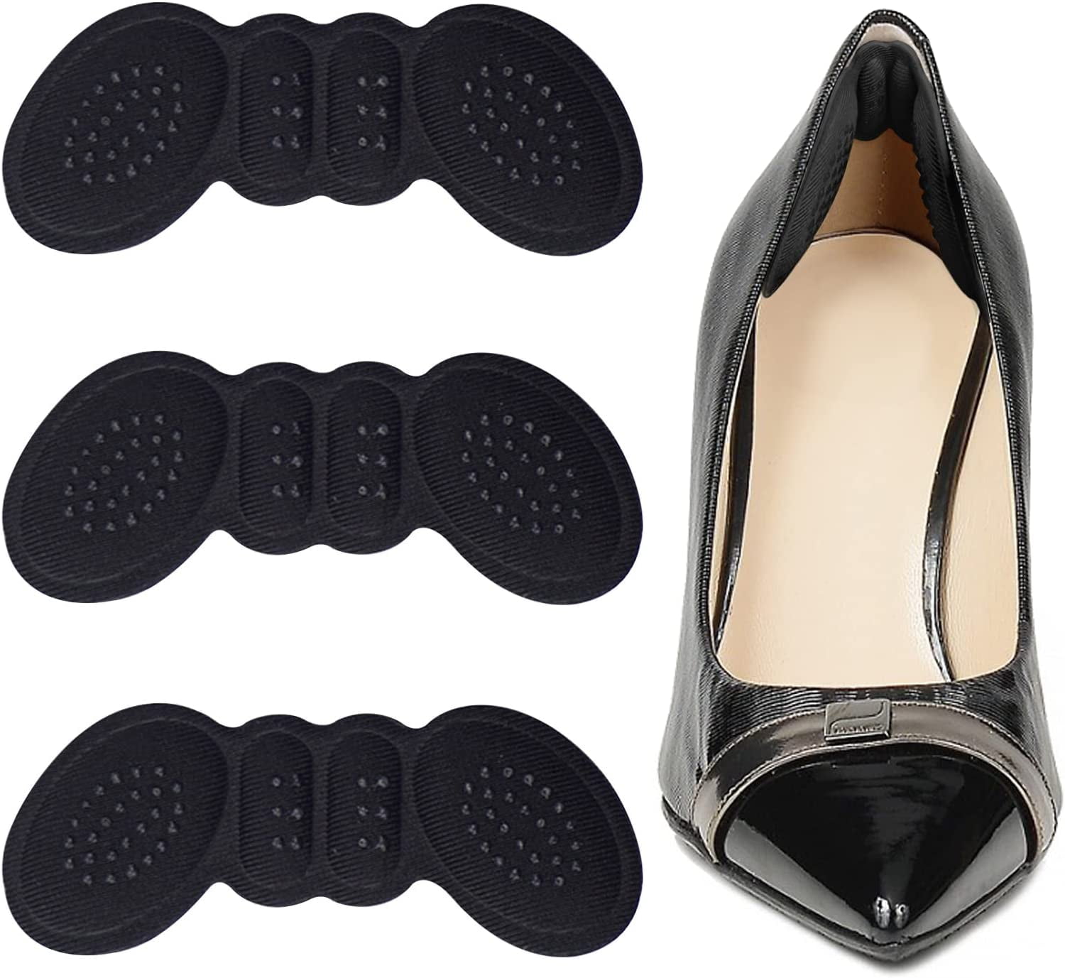 Heel Pads for Shoes That are Too Big Heel Inserts for Women AntiSlip Heel Grips Liner Cushions
