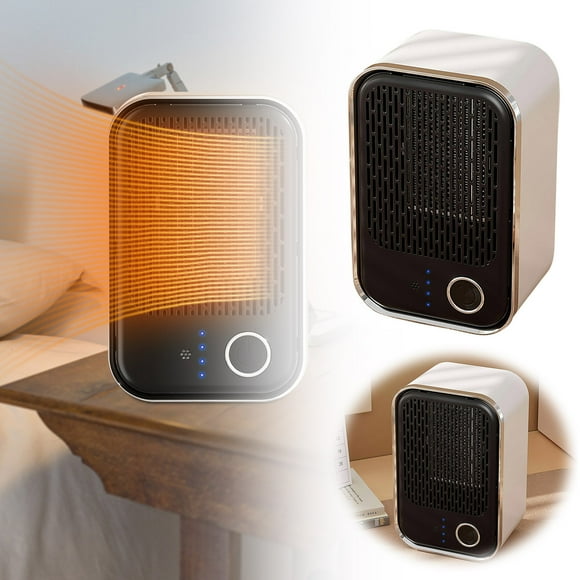 Remote Control Heater Heater Small Heater Household Energy Saving High Power Desktop Heater Battery Operated Space Heater for Camping Tent Space Heater Quiet Heater Fan Glass Fireplace Doors Indoor