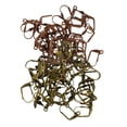 thumbnail image 1 of 100 piezas de pendientes de color cobre y bronce, pendientes de palanca, pendientes de 17x11x5mm, accesorios de bricolaje, convertidor de pendientes c perfecl Alambre de pendiente de metal, 1 of 8