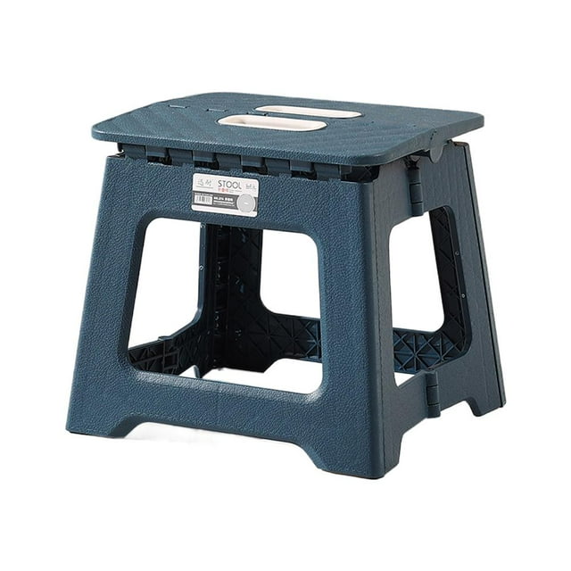 Folding Step Stool - Collapsible Step Stool for Family Use with Anti Slip , 7.5/10 Inch Portable Travel Stools for Indoor and Outdoor Applications, Up to 300 lbs