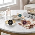 thumbnail image 3 of Jessica Simpson Diamond Collection Women Watch, Classic Quartz, Metal Band, Round Faceted Crystal Face, Elegant Dress Watch for Women, 3 of 7
